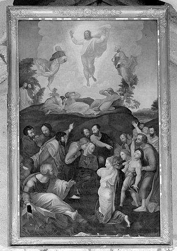 tableau et son cadre : Transfiguration