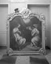 tableau et son cadre : l'Annonciation