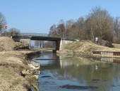 pont routier isolé ; pont Biais (canal de Bourgogne)