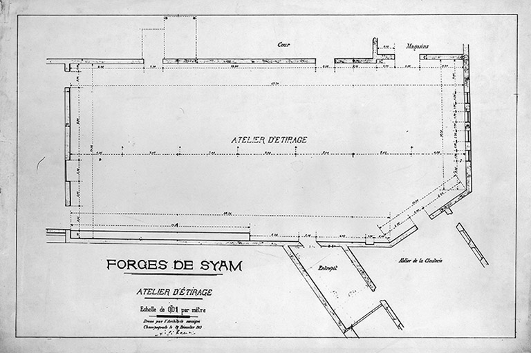 usine métallurgique dite Forges de Syam