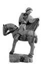 groupe sculpté (statue équestre) : la Charité de saint Martin