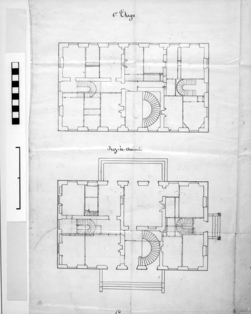 demeure (logement patronal) dite château du Cheval blanc ou château Vermot, puis école, mairie