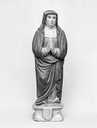 2 statues : saint Jean et la Vierge