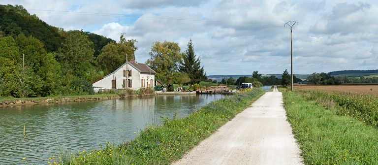 site de l'écluse 58 du versant Yonne, dite de Grignon (canal de Bourgogne)