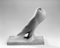 statuette : Pigeon boulant