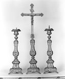 croix d'autel, chandelier d'autel (6, garniture d'autel)