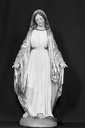 statue : Vierge de l'Immaculée Conception
