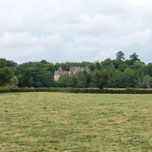 château de la Chaise (paysages du canal du Nivernais)