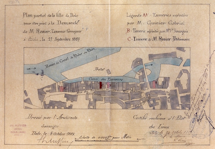 tannerie, actuellement maison, musée Pasteur