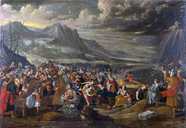 Tableau : Passage de la Mer Rouge