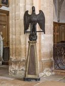 ensemble de deux aigles-lutrins