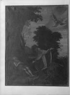 tableau : La mort de saint Paul ermite