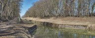 partie de voie navigable, dite tranchée du Creusot (canal de Bourgogne)