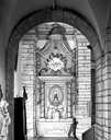 2 autels, gradin d'autel, 2 tabernacles, 2 retables (autels secondaires)