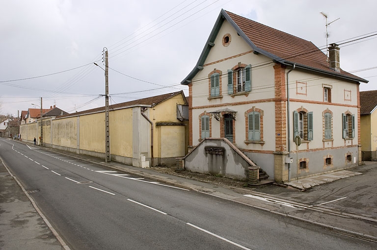tissage et filature de coton Schwob Frères dite usine du Pâquis, actuellement pépinière d'entreprises