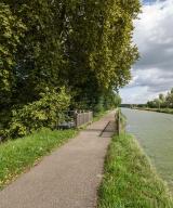 déversoir de fond et déversoir de superficie (canal du Centre)