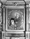 tableau : la Donation du rosaire à saint Dominique