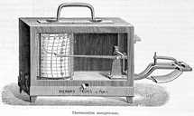 instrument de mesure de la température et d'enregistrement (thermomètre enregistreur Jules Richard)