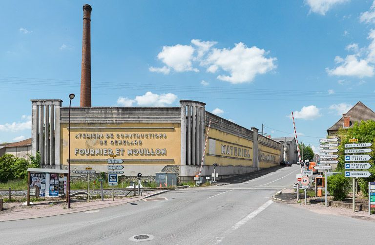 usine métallurgique, atelier de construction de Génelard - Fournier et Mouillon