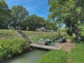 rigole d'alimentation dite d'Esbordes (canal de Bourgogne)