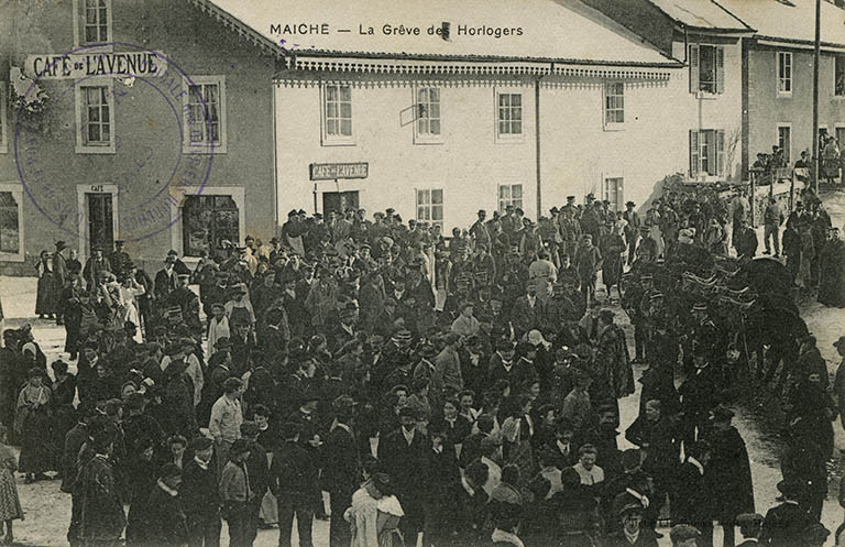 l'horlogerie à Maîche