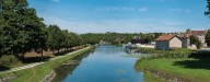 port ; gare d'eau de Ravières (canal de Bourgogne)