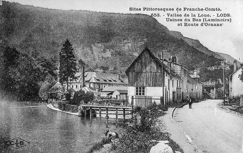 forges de Lods, actuellement centrale hydroélectrique