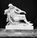groupe sculpté : Vierge de Pitié