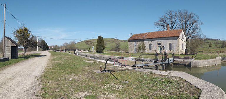 site de l'écluse 15 du versant Yonne, dite de Braux 2ème (canal de Bourgogne)