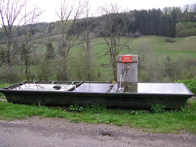 fontaine, abreuvoir