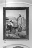 tableau : le Christ remettant les clefs à saint Pierre