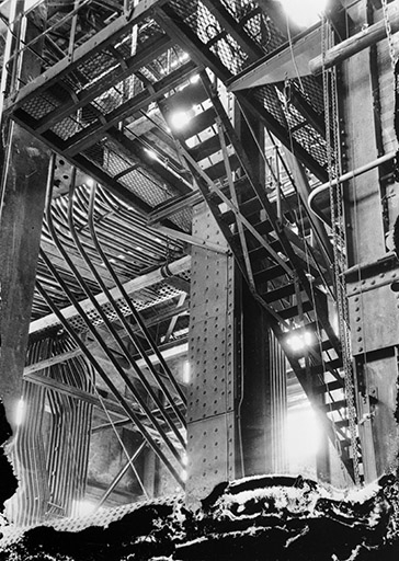 usine de produits chimiques de la société Solvay et Cie