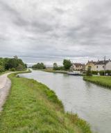 port ; gare d'eau de Brazey-en-Plaine (canal de Bourgogne)