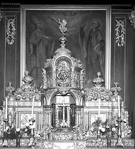 tableau : saint Pierre et saint Renobert
