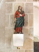 ensemble de deux statues (petite-nature) : saint Pierre et saint Paul