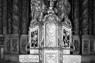 tabernacle et 6 chandeliers d'autel