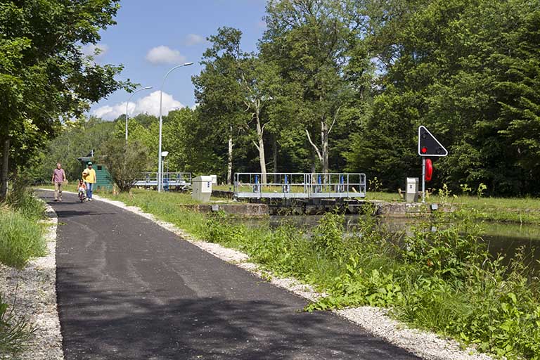 Site d'écluse n°40 dit du bois de Selles (canal de l'Est)