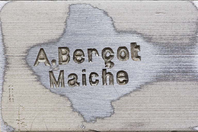 le mobilier de l'atelier de construction mécanique Berçot puis Roch