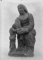 Groupe sculpté : L'Education de la Vierge (n° 1)