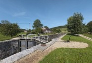 site de l'écluse 16 du versant Saône, dite de Crugey (canal de Bourgogne)