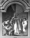 tableau : saint Nicolas et les trois enfants