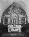 autel, retable, tabernacle, gradin d'autel (ensemble du maître-autel)