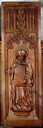 2 bas-reliefs provenant des stalles