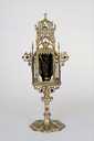 reliquaire-monstrance, couronne, statue (reliquaire-monstrance de Notre-Dame de Gray)