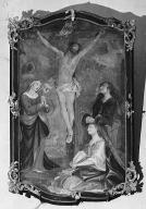 tableau et son cadre : le Calvaire