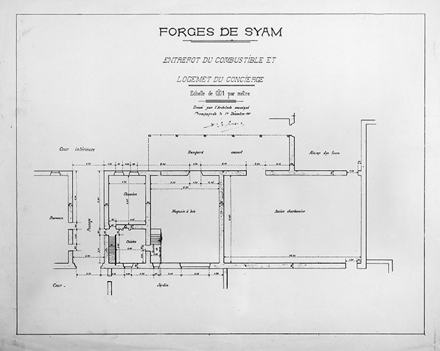 usine métallurgique dite Forges de Syam