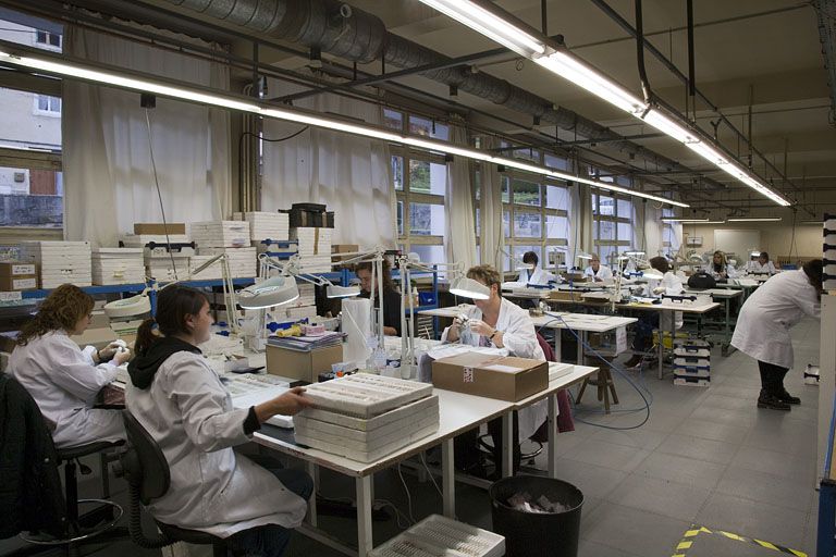 usine d'horlogerie Odo, puis usine de lunetterie Lux de Morez