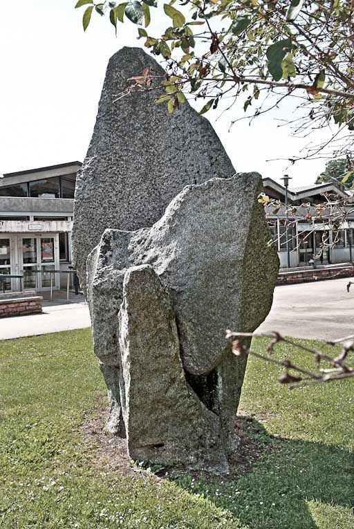 sculpture : Fleur de pierre