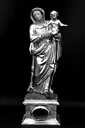statuette-reliquaire : Vierge à l'Enfant