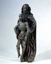 groupe sculpté : la Trinité dite Dieu de Pitié